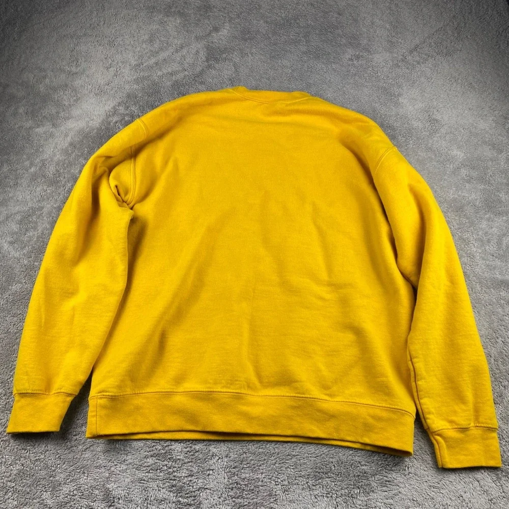 Pittsburgh Steelers Touchdahn Sweatshirt Womens Medium Yellow